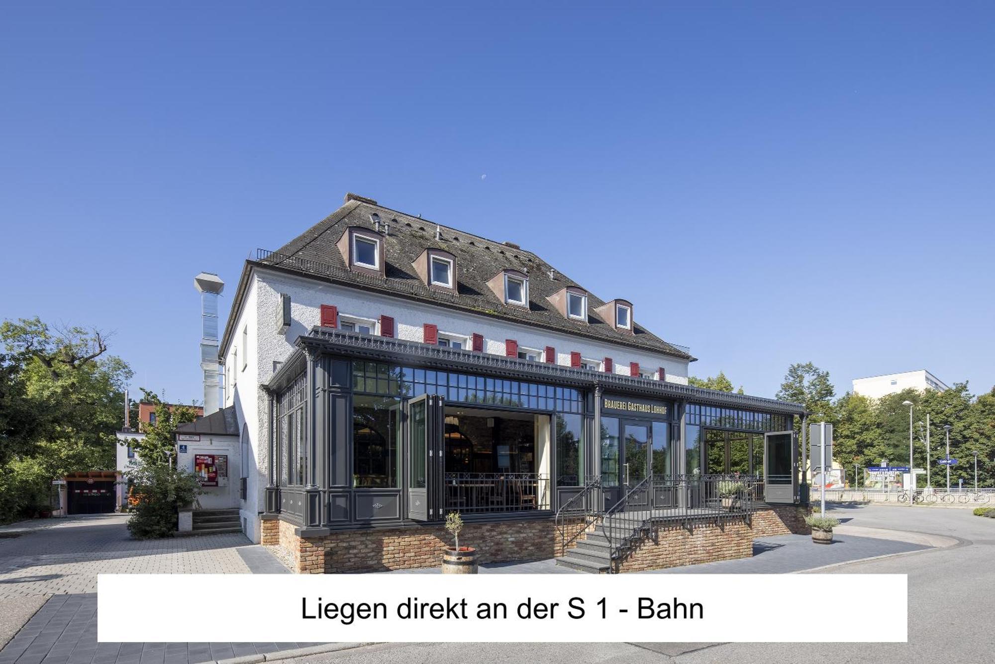 Brauerei Gasthaus Lohhof Im Muenchner Norden, Direkt An Der S1, Naehe Vom Flughafen, Zentrum, A92, Allianz Arena, Ruderregatta Und Schiessanlage G- Hochbrueck Entfernt, Internationale Kueche Unterschleißheim Exterior foto